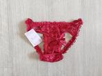 rode string met strik, Kleding | Dames, Ophalen of Verzenden, Rood, String
