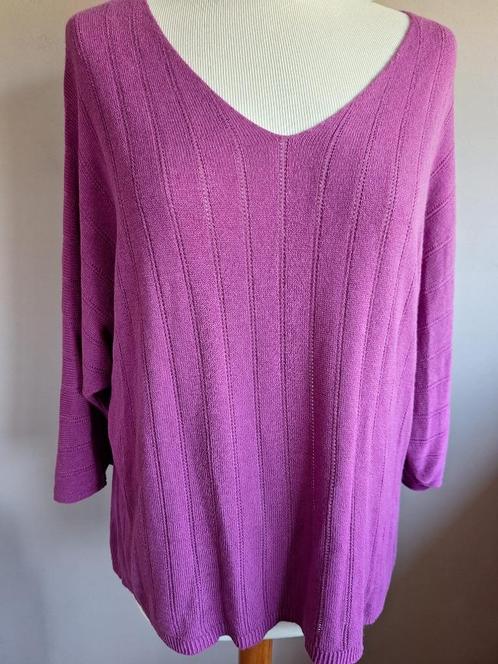 Nieuwe roze dunne stretch trui, maat L/XL, Kleding | Dames, Truien en Vesten, Nieuw, Maat 42/44 (L), Roze, Ophalen of Verzenden