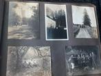 Oud Fotoalbum met Zwart-Wit Foto's Diverse Onderwerpen Vinta, Antiek en Kunst, Ophalen of Verzenden
