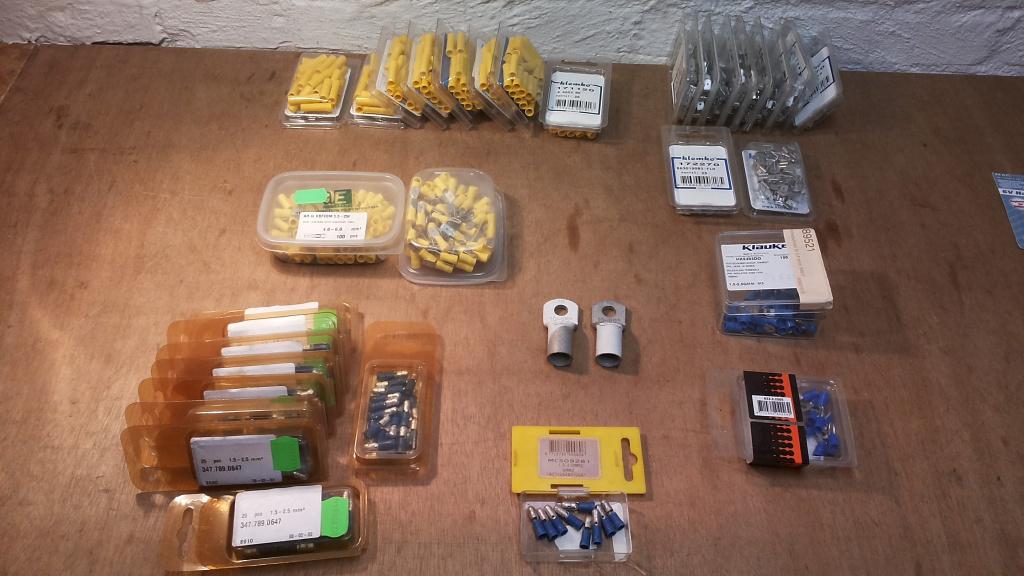 Krimpmateriaal kabelschoen stootverbinders klemko klauke etc, Ophalen of Verzenden, Nieuw