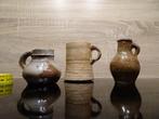 Antieke steengoed kruikjes bodemvondsten 16e en 18e eeuw, Antiek en Kunst, Ophalen of Verzenden