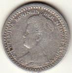 10 cent 1925, zilveren dubbeltje hermelijnen mantel, Postzegels en Munten, Munten | Nederland, Zilver, Koningin Wilhelmina, 10 cent