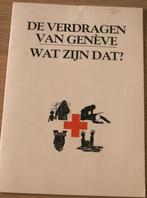 De verdragen van Geneve Rode Kruis 1984, Ophalen of Verzenden, Overige soorten, Nederland, Boek of Tijdschrift