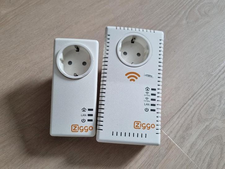 Ziggo powerline wifi set, Computers en Software, WiFi-versterkers, Zo goed als nieuw, Ophalen of Verzenden