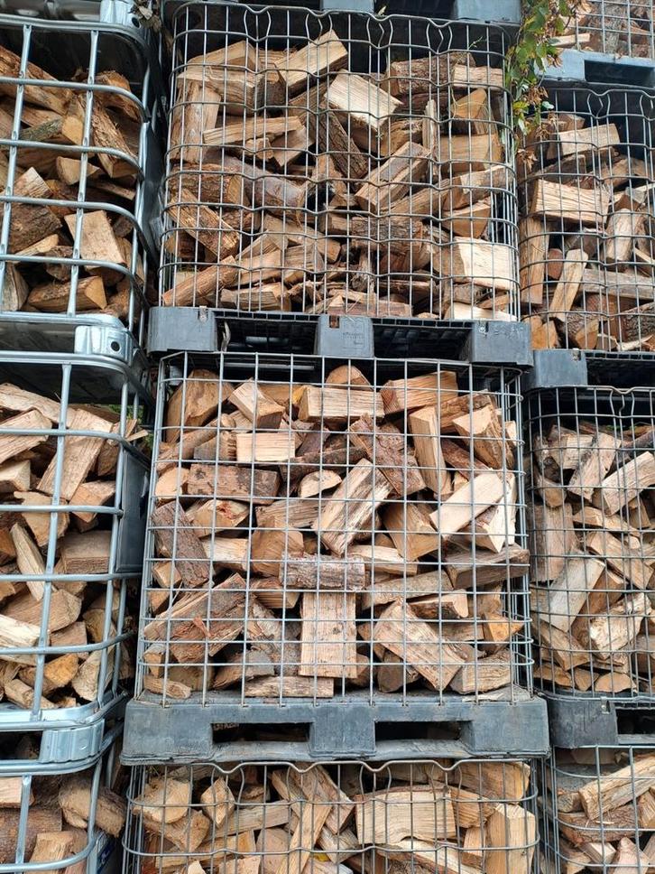 Mooie mix droog gekloofd brandhout, openhaardhout,Kachelhout, Tuin en Terras, Haardhout, Blokken, 6 m³ of meer, Ophalen