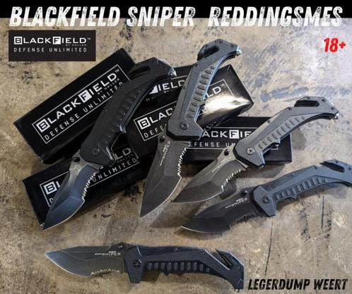 Reddingsmes BlackField SNIPER, Caravans en Kamperen, Kampeergereedschap, Nieuw, Ophalen of Verzenden