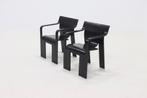 Vintage Stoelen Gijs Bakker Castelijn Jaren 60 70 design, Huis en Inrichting, Ophalen, Bruin, Hout