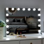 Make up Spiegel met Verlichting - Hollywood - LED - Dimbaar, Ophalen of Verzenden, Nieuw