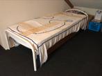 1 persoons spiraalbodem bed 90x220, 90 cm, Gebruikt, 210 cm, Eenpersoons