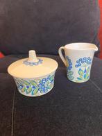 Vintage Figgjo Flint melkkannetje en suikerpotje, Overige typen, Ophalen of Verzenden, Zo goed als nieuw, Overige stijlen