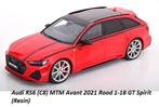Audi RS6 (C8) MTM Avant 2021 Rood 1-18 GT Spirit (Resin), Nieuw, Overige merken, Ophalen of Verzenden, Auto
