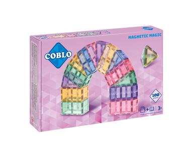 Coblo pastel 100 magnetische tegels beschikbaar voor biedingen