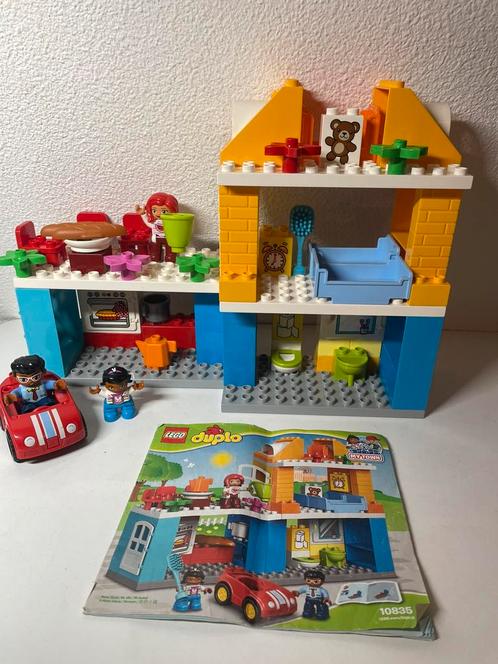 Duplo 10835 Familiehuis+instructieboekje, Kinderen en Baby's, Speelgoed | Duplo en Lego, Zo goed als nieuw, Duplo, Complete set