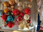 Oude glazen kerstballen, Diversen, Kerst, Ophalen of Verzenden, Gebruikt