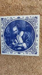 Tegeltje delfts blauw., Ophalen