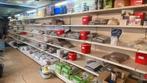Tegometall winkel stellingen schappen, Ophalen