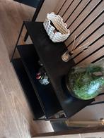 Leuke zwarte open kast / dressoir kastje / gang kast, Ophalen, Zo goed als nieuw