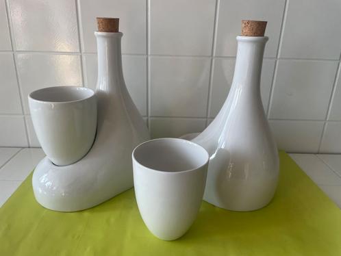 Egoïst Design karaf met beker Porcelyen fles porselein Delft, Antiek en Kunst, Antiek | Porselein, Ophalen