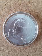 1 oz AG Bull Silver Shield 2014 0,999 puur zilver, Postzegels en Munten, Edelmetalen en Baren, Ophalen of Verzenden, Zilver