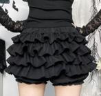 Prachtige zwarte Gothic rok met kruisjes, Kleding | Dames, Ophalen of Verzenden, Nieuw, Zwart, Onder de knie