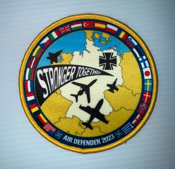 Air Defender 2023 | NATO Patch (velcro) beschikbaar voor biedingen