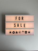 Lightbox/lichtbox met letters, leestekens en figuurtjes, Ophalen of Verzenden, Nieuw