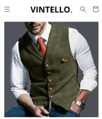 Gloednieuw heren gilet, Ophalen of Verzenden, Nieuw, Maat 56/58 (XL), Groen