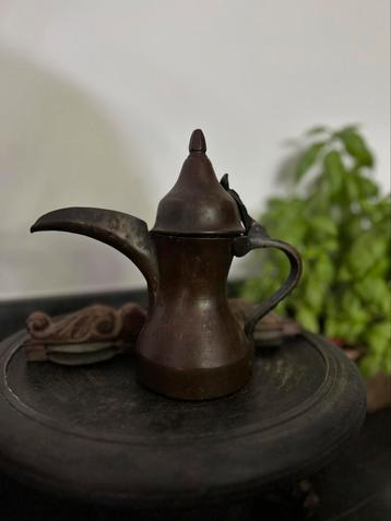 Mini Dallah koffiepot oosters bohemian beschikbaar voor biedingen