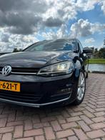 Volkswagen Golf 1.4 TSI 110KW Variant DSG 2015 Zwart, Auto's, 65 €/maand, 4 cilinders, Zwart, Leder