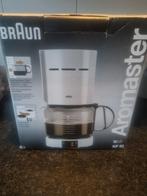 Braun koffiezetapparaat, Witgoed en Apparatuur, Koffiezetapparaten, 10 kopjes of meer, Koffiemachine, Gemalen koffie, Ophalen of Verzenden