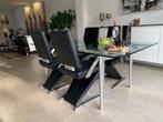 LEOLUX FARANDOLE: eetkamer, sidetable, salontafel, 4 stoele, Ophalen, Zo goed als nieuw, 4 tot 6 stoelen