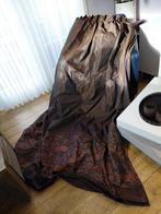 Bruine Gordijnen - 150x240cm (2 stuks), Huis en Inrichting, Ophalen of Verzenden, 200 cm of meer, 200 cm of meer