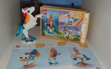 Lego Creator Magische Eenhoorn  31140  beschikbaar voor biedingen