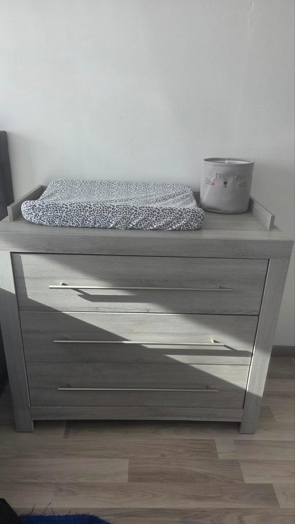 Complete babykamer Vittoria, Kinderen en Baby's, Kinderkamer | Commodes en Kasten, Gebruikt, Commode, 90 tot 105 cm, 100 cm of meer