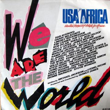 1984   	USA For Africa   		We Are The World	                 beschikbaar voor biedingen