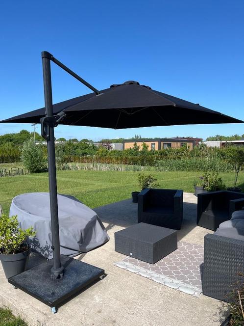 A-kwaliteit Parasol van Garden Impressions als nieuw, Tuin en Terras, Parasols, Zo goed als nieuw, Zweefparasol, 3 tot 4 meter