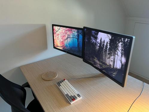Dual monitor setup - Dell MDA17 incl. 2 monitoren, Computers en Software, Monitoren, Zo goed als nieuw, 60 Hz of minder, DisplayPort