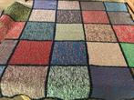 Mooie handwerk plaid deken patchwork 100 cm x108 cm, Huis en Inrichting, Ophalen of Verzenden, Zo goed als nieuw