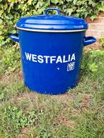 Westfalia weckketel / blauw, Antiek en Kunst, Antiek | Emaille, Ophalen of Verzenden