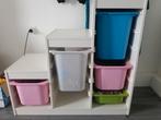 Trofast kast met bakken, Kinderen en Baby's, Kinderkamer | Commodes en Kasten, Ophalen, Gebruikt, 75 tot 100 cm, Minder dan 50 cm