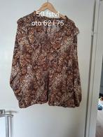 Blouse mt 50, Kleding | Dames, Grote Maten, Bruin, Blouse of Tuniek, Nieuw, Fstvl