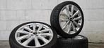 18" Audi A3 S3 Skoda Octavia orig velgen winterbanden 7.5mm, 18 inch, Gebruikt, Banden en Velgen, V