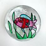 Unieke handgemaakte glazen papiergewicht of ornament, Ophalen of Verzenden, Zo goed als nieuw, Overige typen