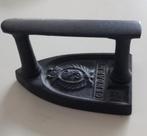 antiek gietijzeren strijkijzertje Franse GENDARM no.1, Ophalen of Verzenden