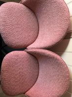 Set van 2 eethoekstoelen, Huis en Inrichting, Stoelen, Ophalen, Zo goed als nieuw, Stof, Twee