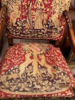 Antieke fauteuil Franse Louis XIII brocante grote stoel hout, Ophalen of Verzenden