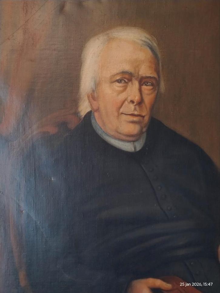 Een heel groot portret van een oudere man, Antiek en Kunst, Kunst | Schilderijen | Klassiek, Ophalen