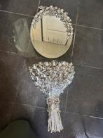 Spiegel met Console, 100 tot 150 cm, Ophalen of Verzenden, Zo goed als nieuw, Ovaal