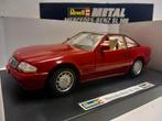 Mercedes Benz SL incl glazen opzetdak Revell metal 1:18 KRD, Ophalen of Verzenden, Zo goed als nieuw, Auto, Revell
