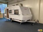 Dethleffs Aero 410 QS Unico Torino luifel, Caravans en Kamperen, Caravans, Overige typen, Bedrijf, Treinzit, Tot en met 3